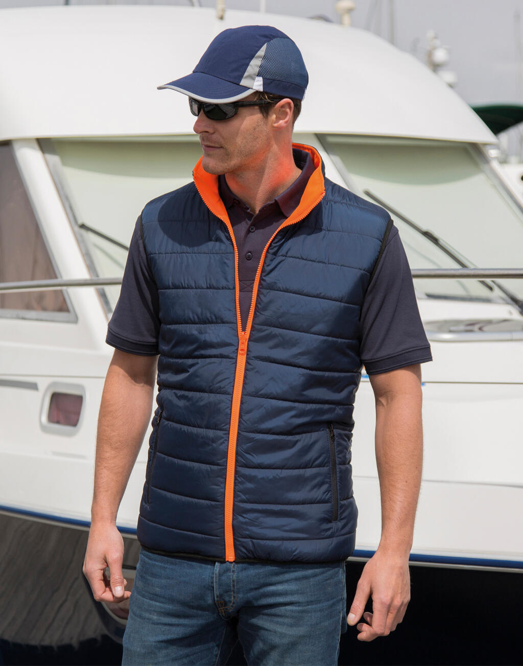 Reversible Soft Padded Safety Gilet - Image 2