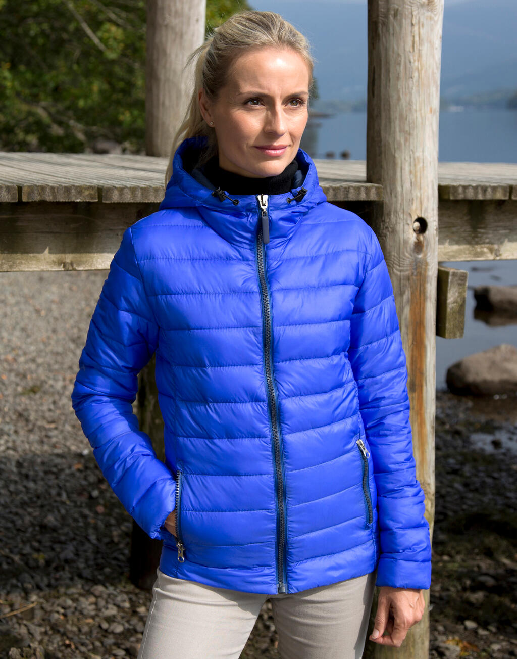 Ladies' Snow Bird Hooded Jacket - Image 3