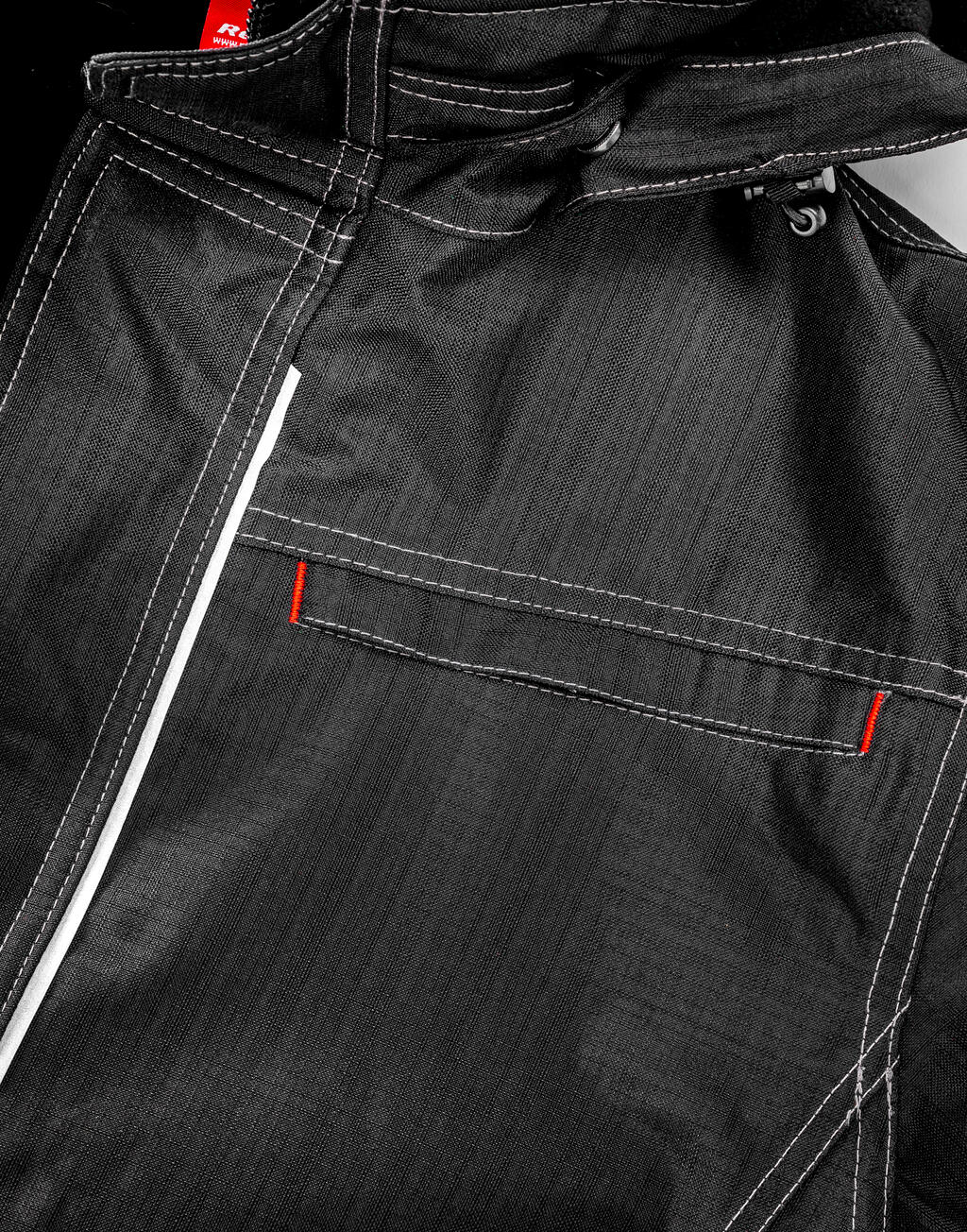 Denim Texture Rugged Jacket - Image 3