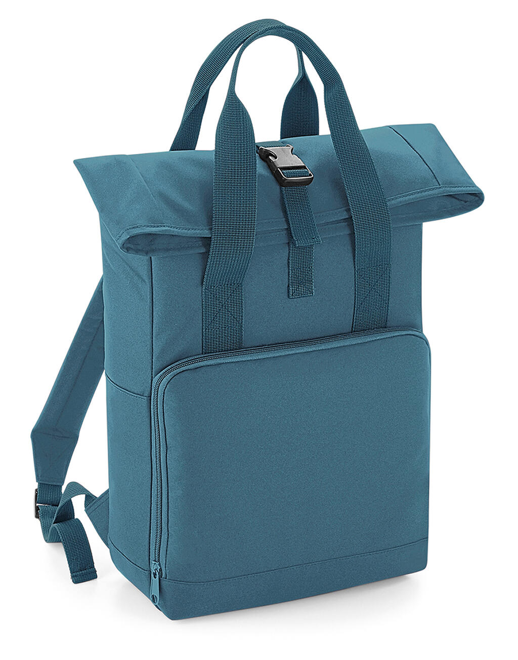 Recycled Twin Handle Roll-Top Backpack - Image 3