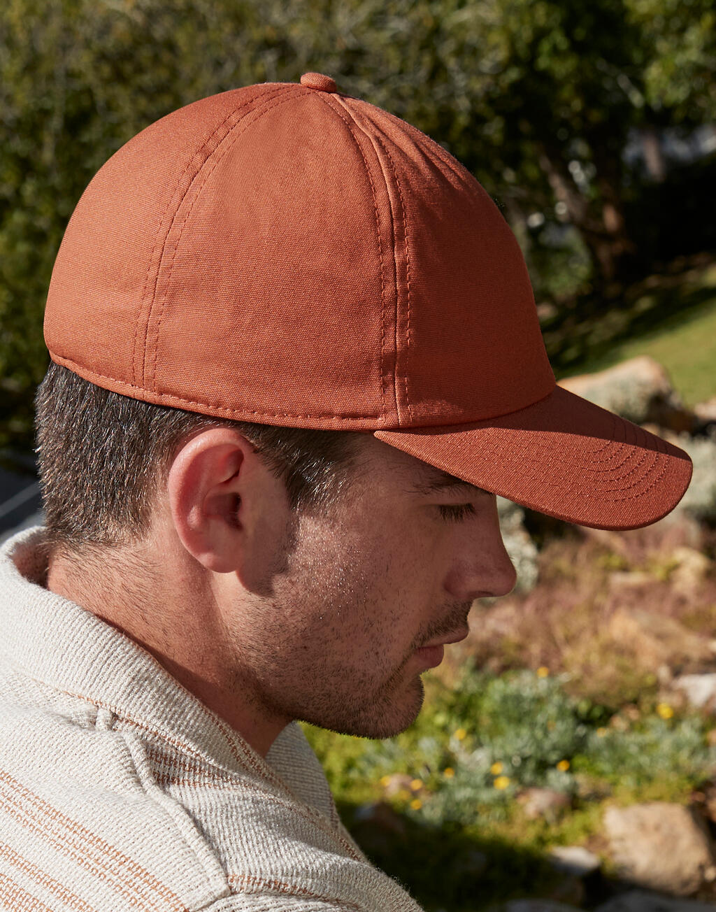 Organic Cotton 6 Panel Cap - Image 3