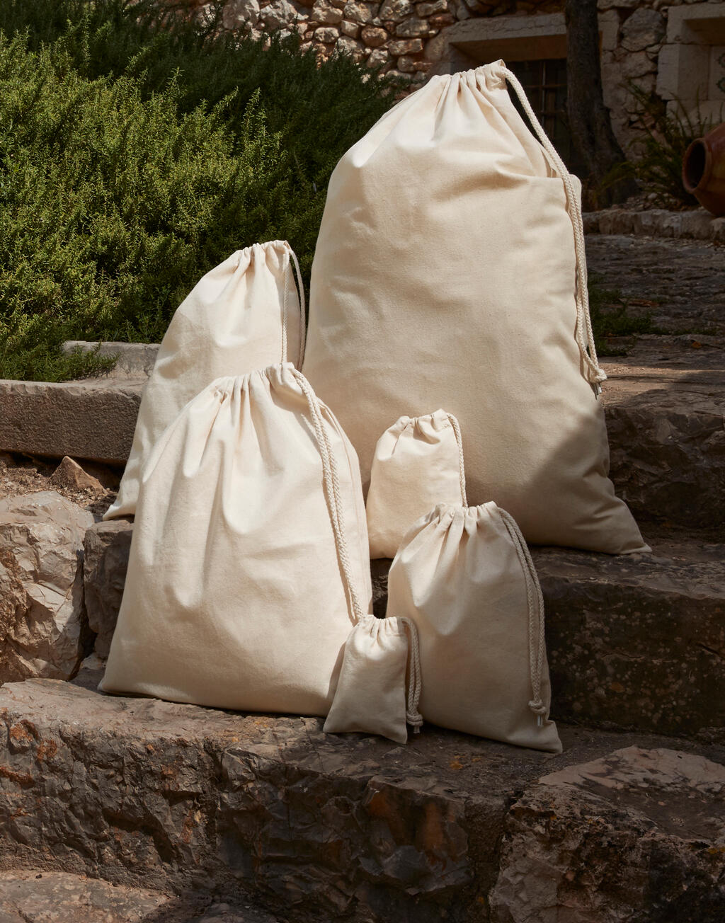 Recycled Cotton Stuff Bag - Image 2
