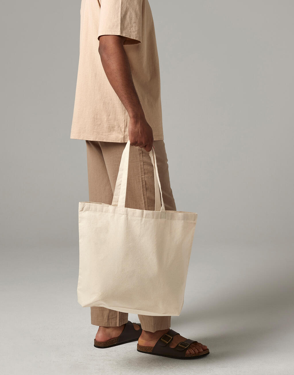Recycled Cotton Maxi Tote - Image 2