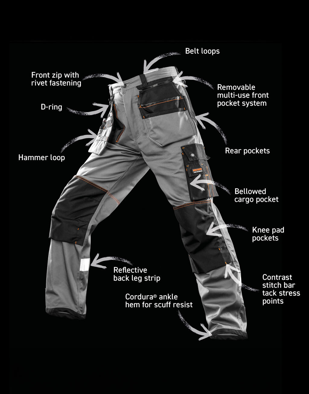X-OVER Heavy Trouser - Image 2
