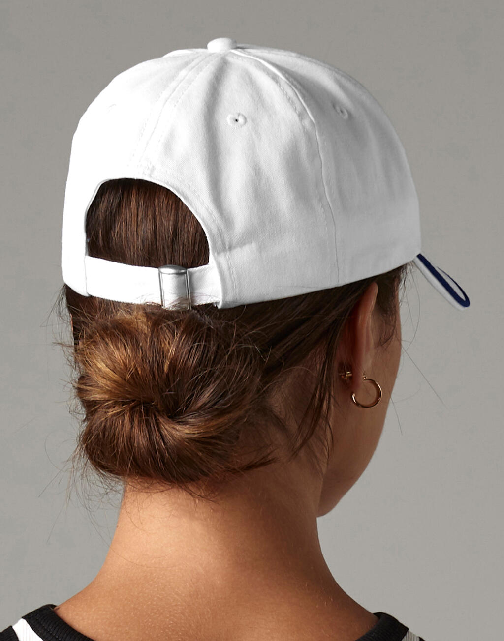 Authentic 5 Panel Cap - Piped Peak - Image 2
