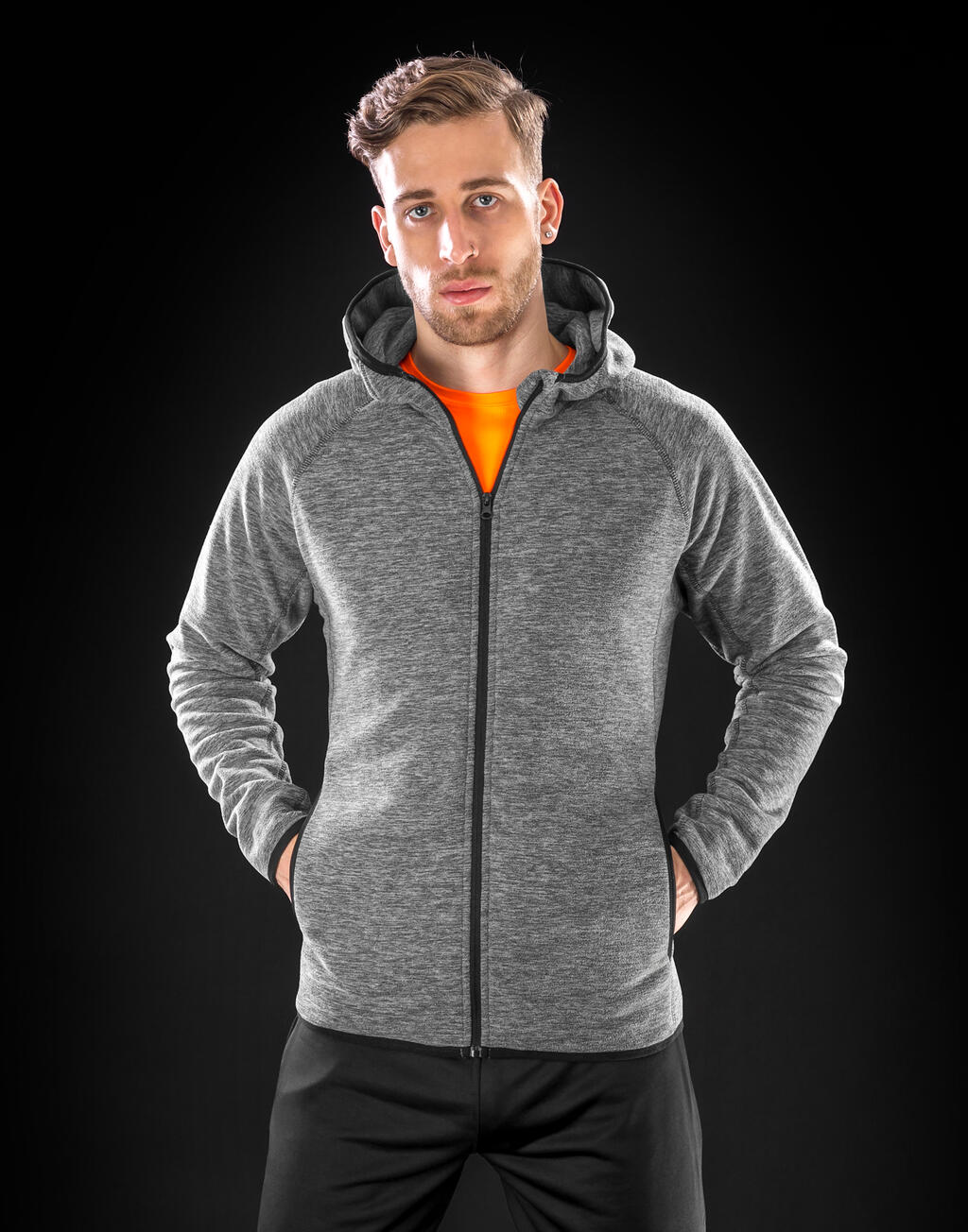 Men's Microfleece Hoodi - Image 3