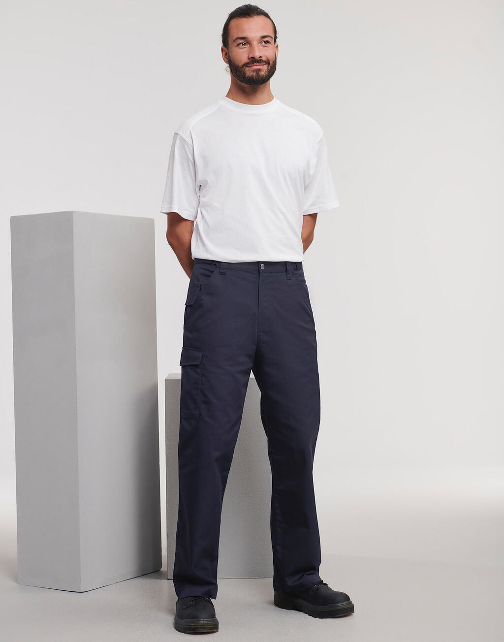 Twill Workwear Trousers length 34" - Image 3