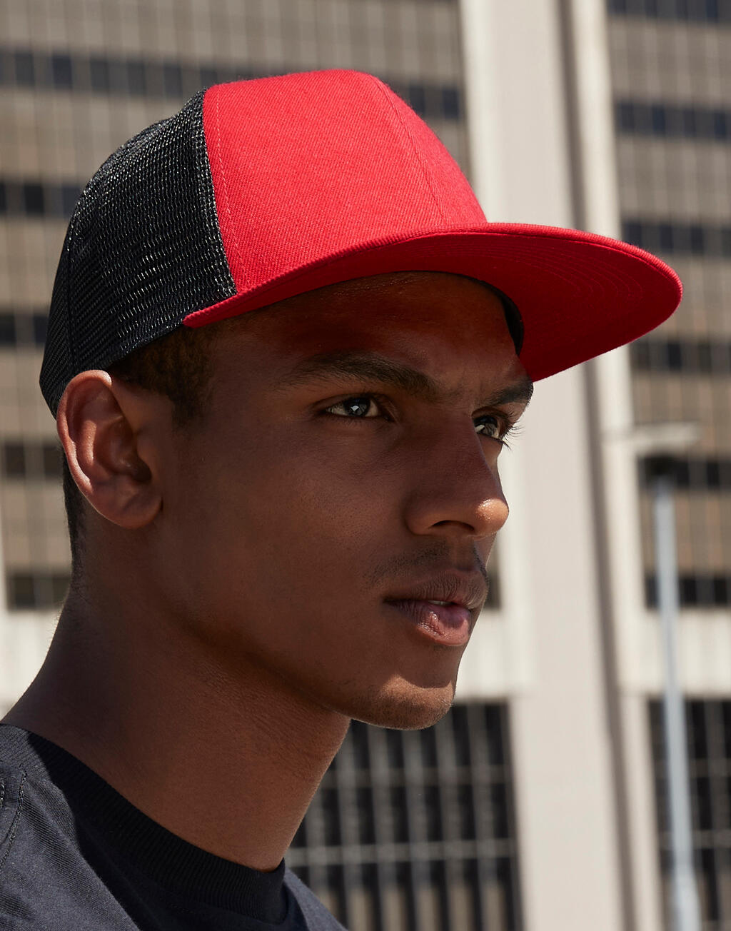 Original Flat Peak 6 Panel Trucker - Image 2