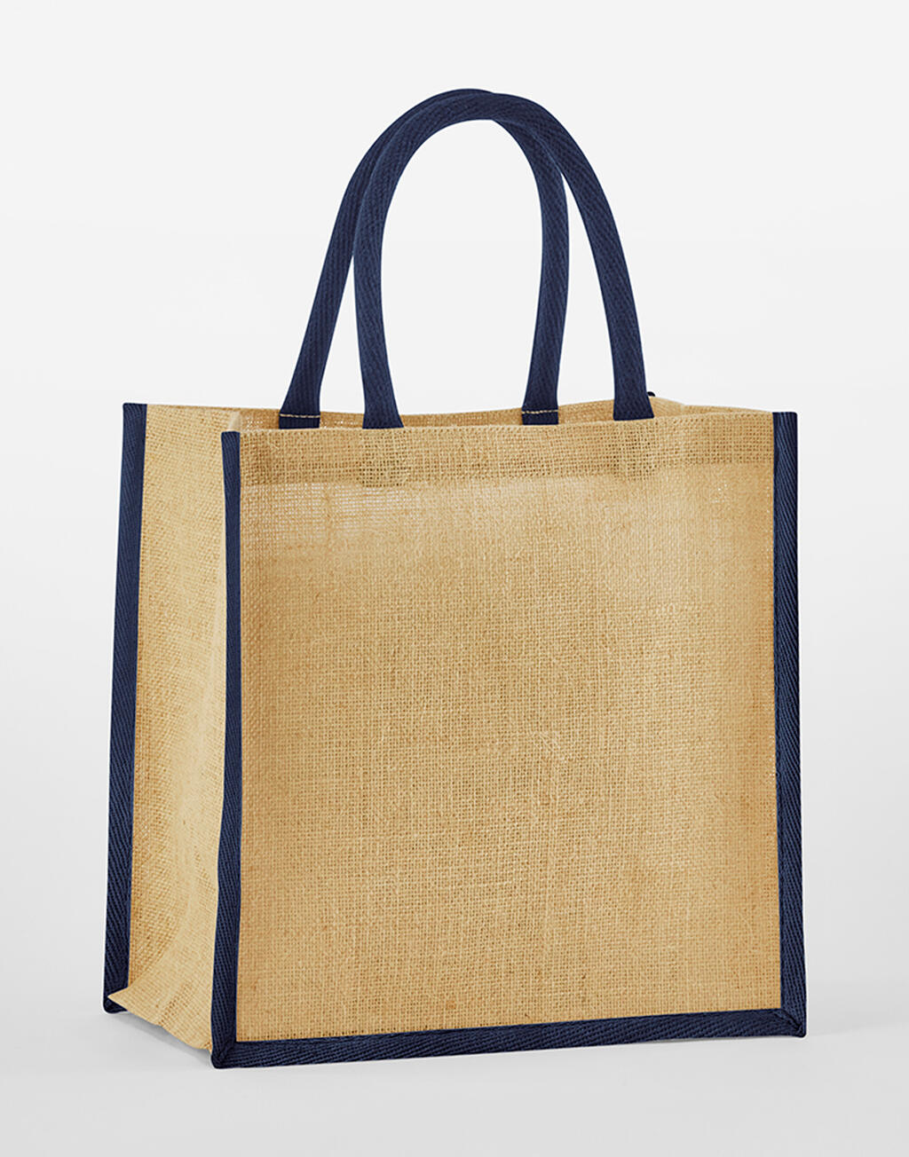 Natural Starched Jute Mini Gift Bag - Image 3