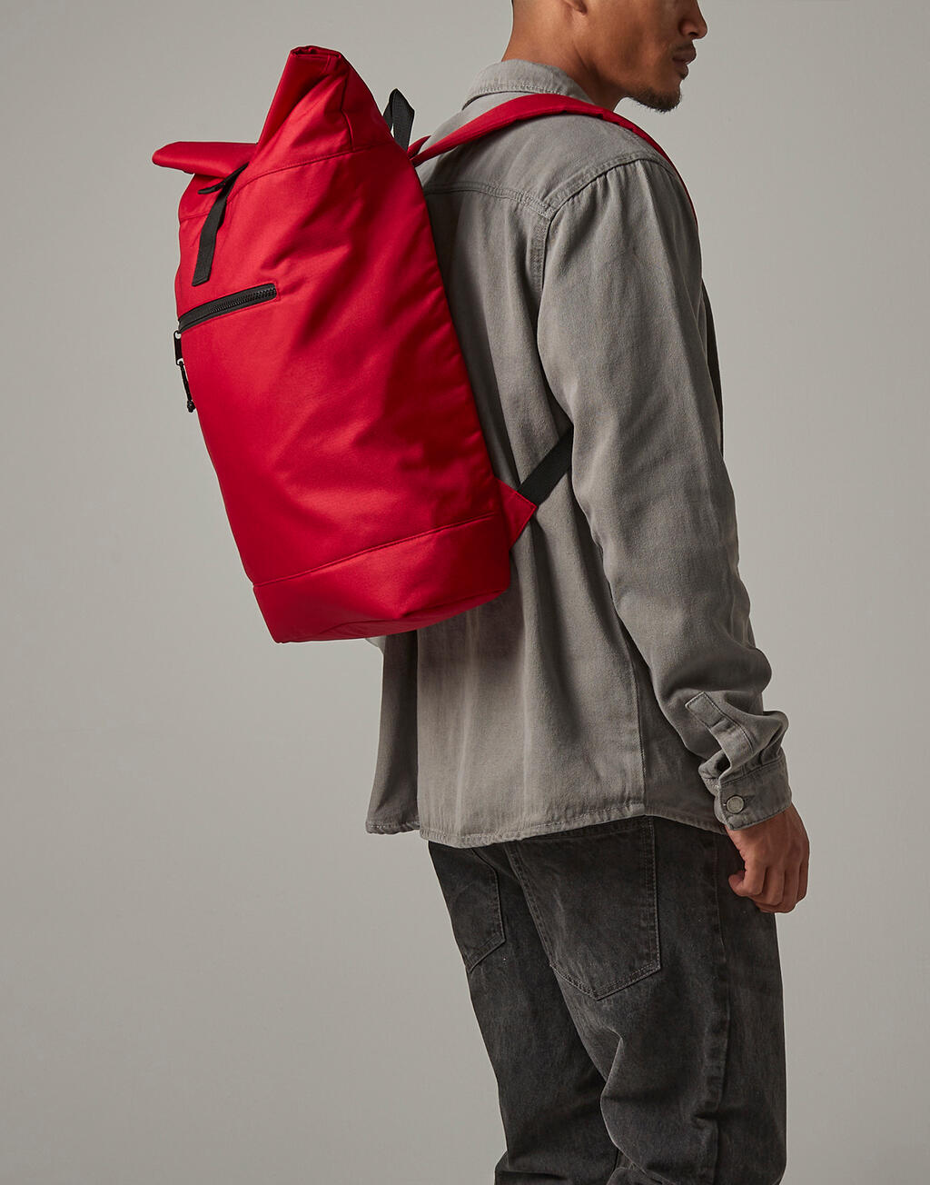 Recycled Roll-Top Backpack - Image 2