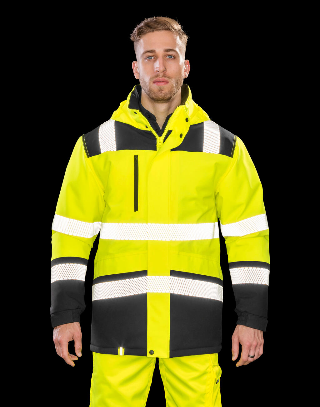 Printable Waterproof Softshell Safety Coat - Image 2