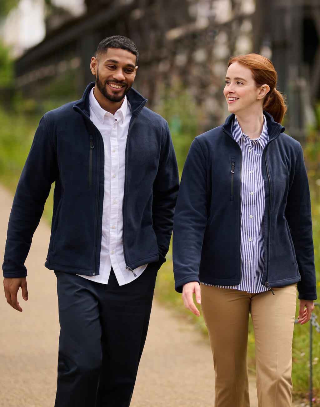 Women's Honestly Made Recycled Full Zip Fleece - Image 2