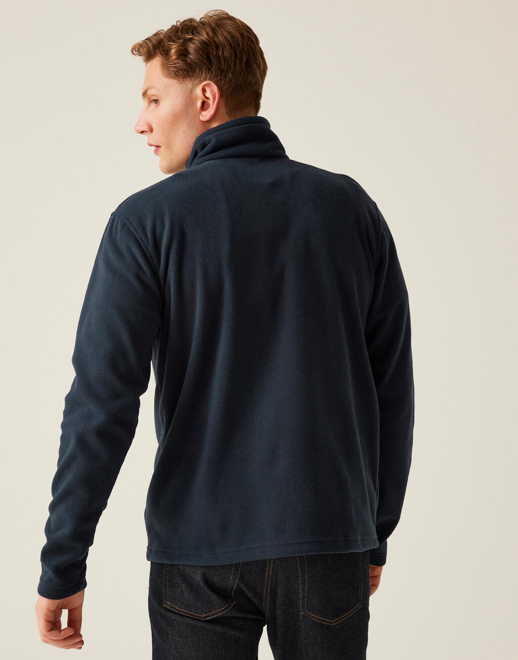 Honestly Made Recycled Half Zip Fleece - Image 3