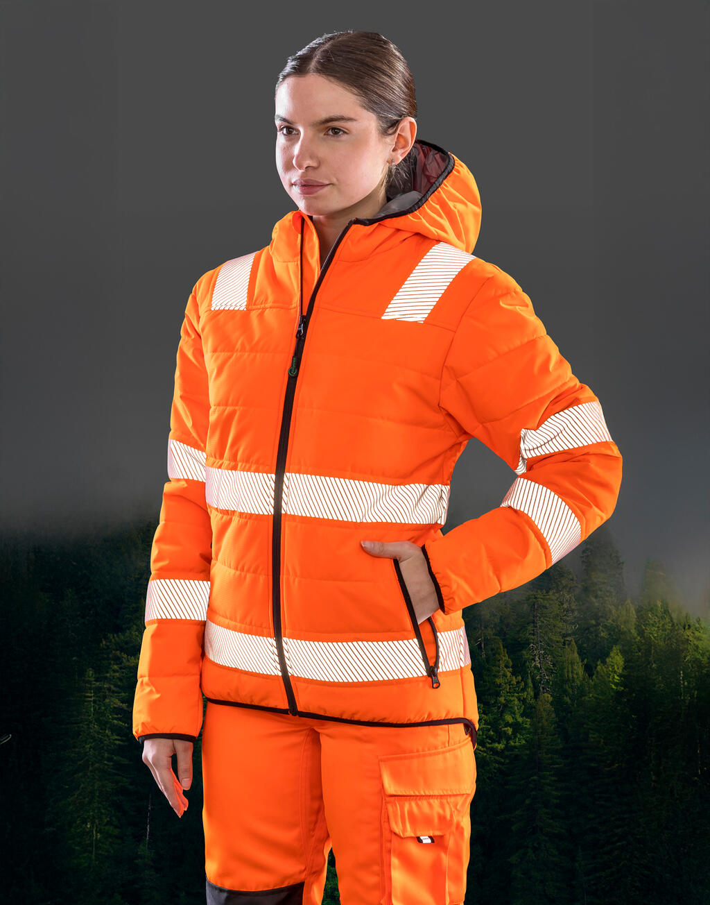 Recycled Ripstop Padded Safety Jacket - Image 2
