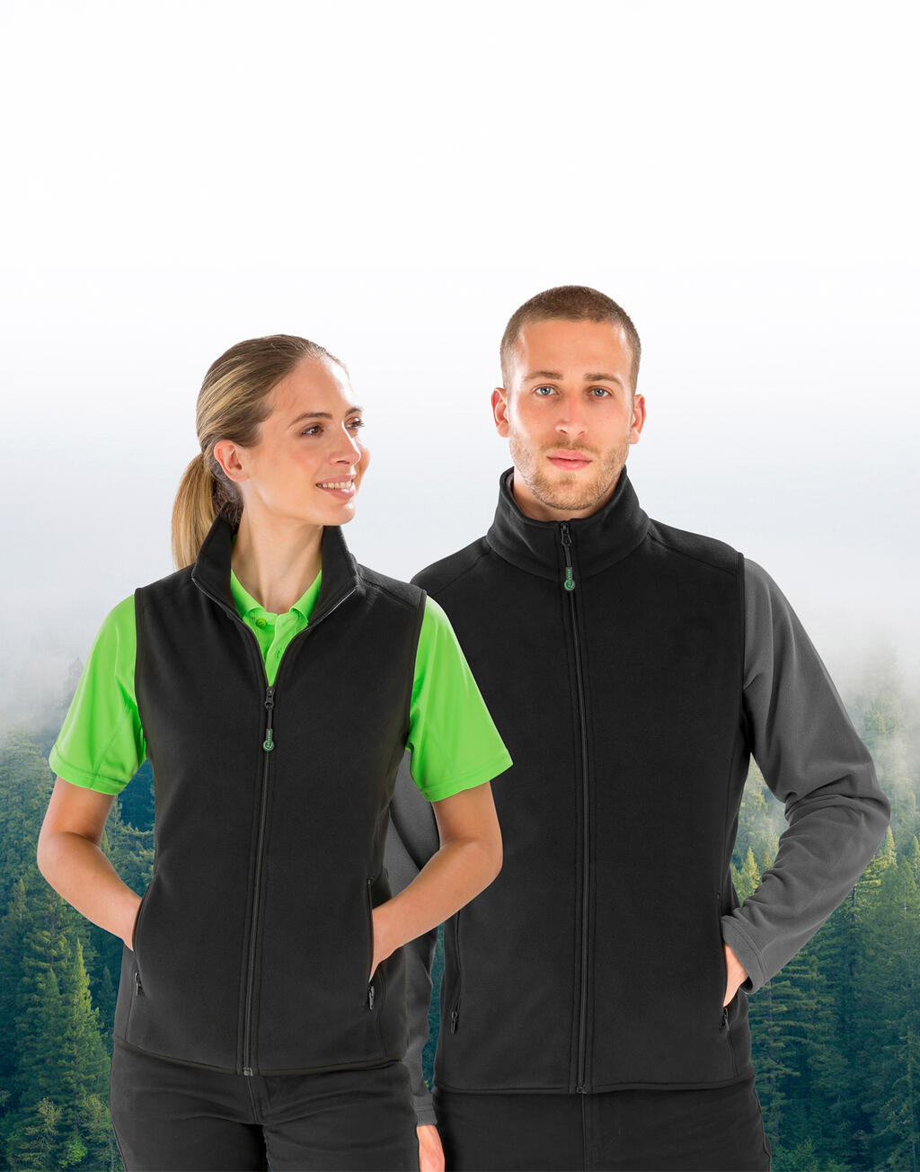 Recycled Fleece Polarthermic Bodywarmer - Image 3
