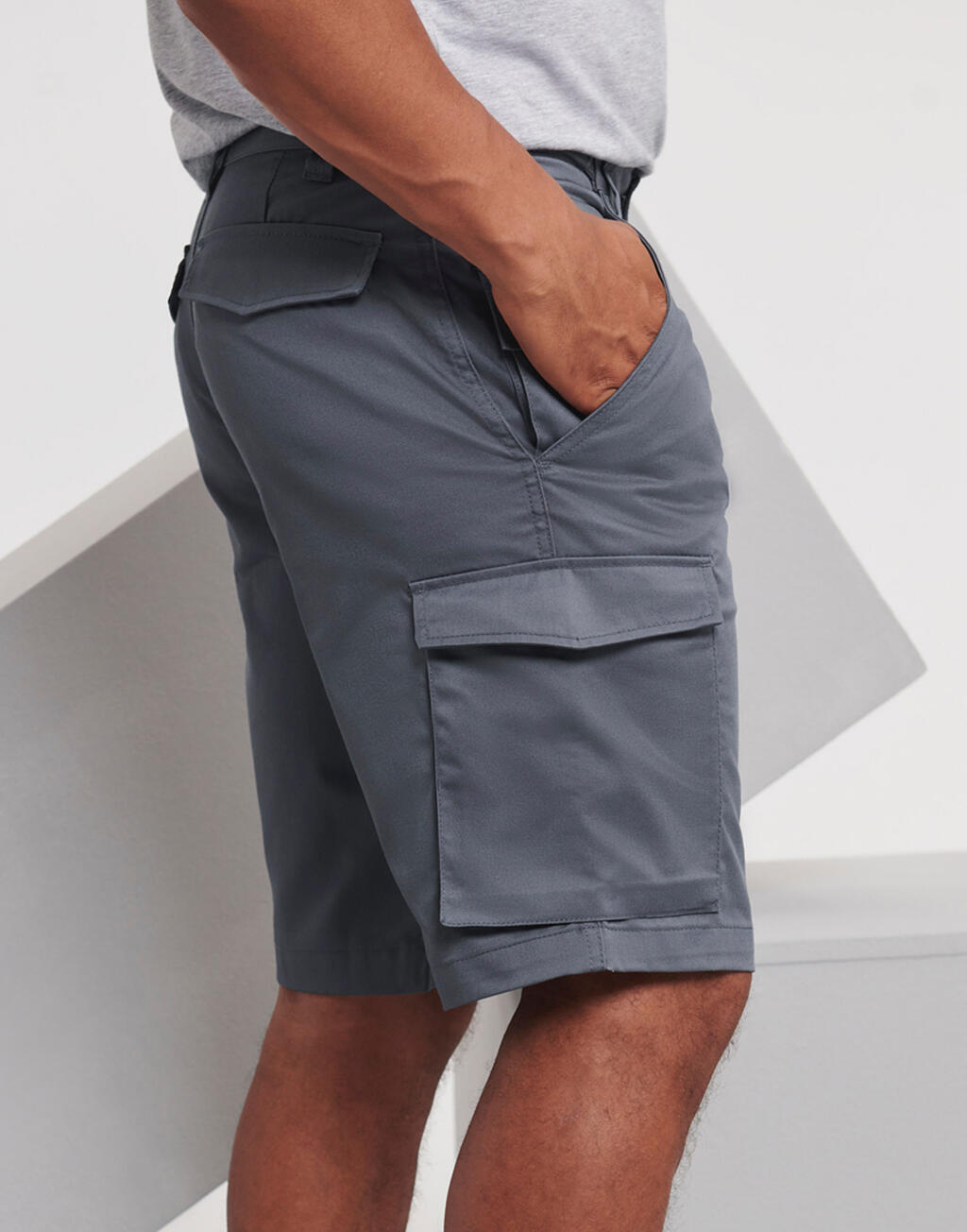 Twill Workwear Shorts - Image 2
