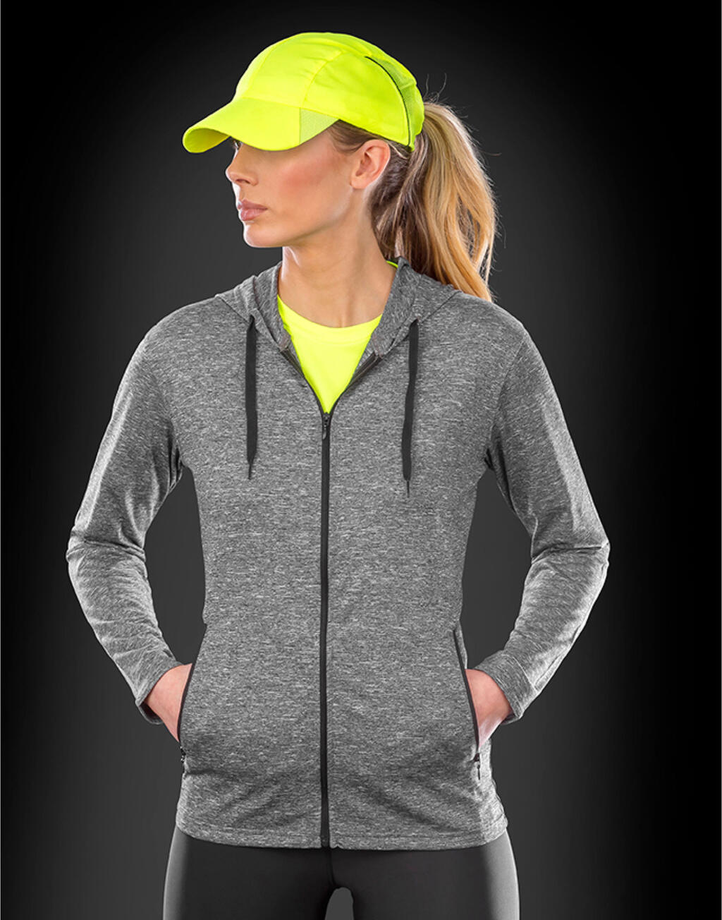 Women's Hooded Tee-Jacket - Image 3