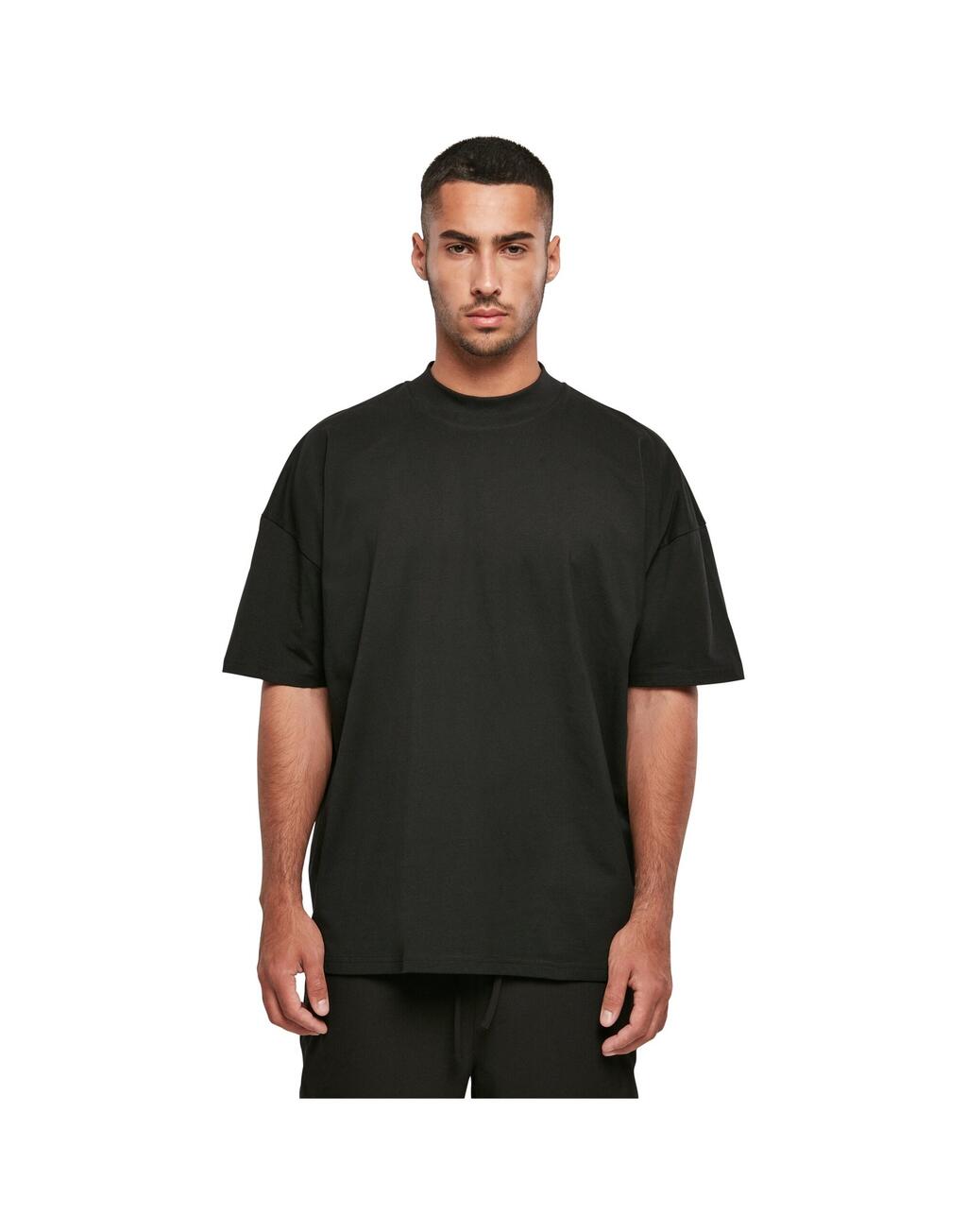 Oversized Mock Neck Tee